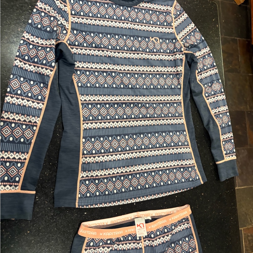 WOMEN'S THERMOACTIVE SHIRTand LEGGINGS KARI TRAA - Picture 4 of 12